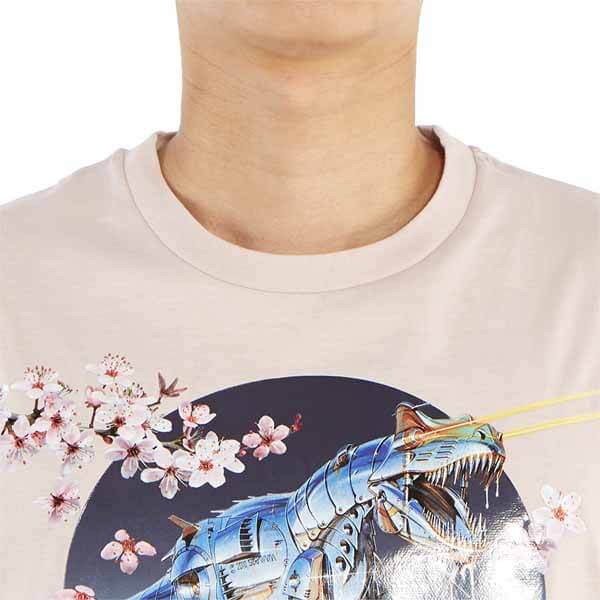 入手困難品!ディオール x Sorayama ロゴプリント Tシャツスーパーコピー☆2色