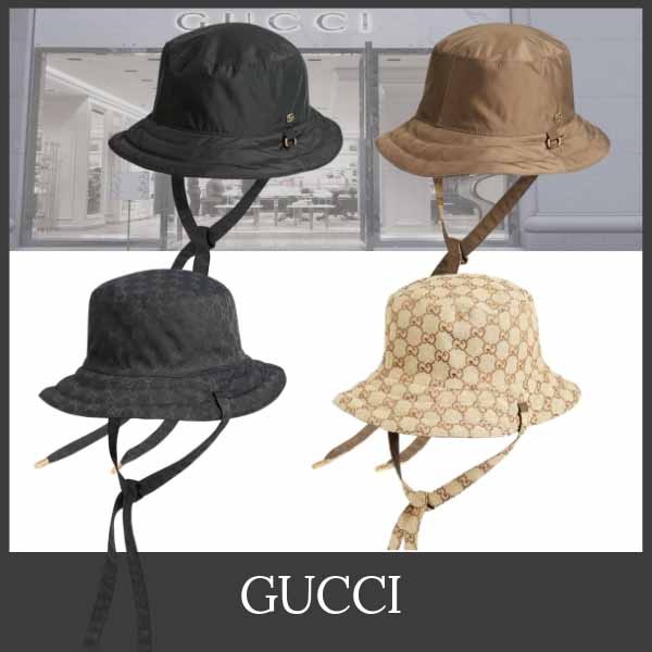 最高人気!グッチGGキャンバス&ナイロン リバーシブルハット偽物 626917 4HK78 2565