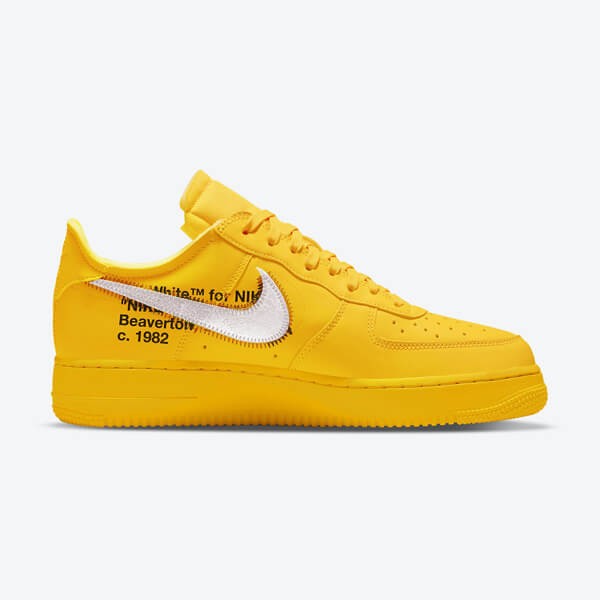 入手困難品！OFF WHITE ナイキ エアフォース1 偽物☆超限定♪ Air Force 1 Low スニーカー