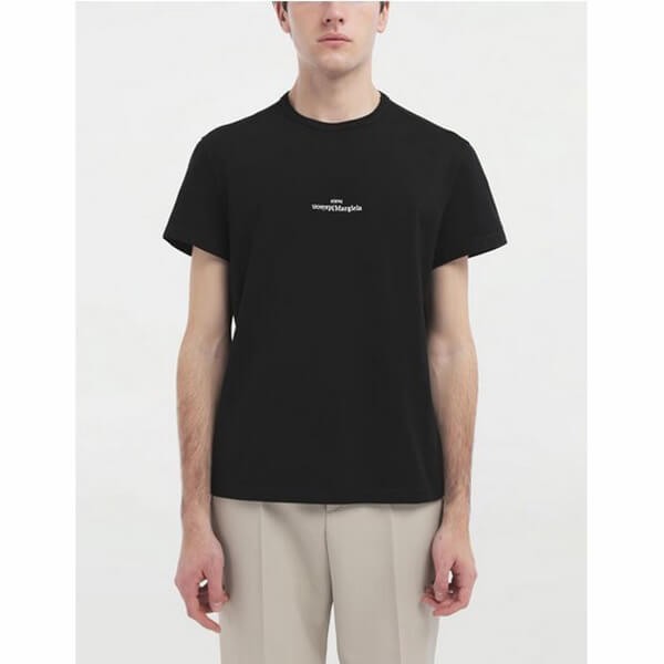 マルジェラ ディストーテッド ミニロゴ Tシャツ S30GC070