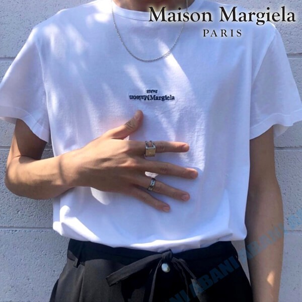 マルジェラ ディストーテッド ミニロゴ Tシャツ S30GC070