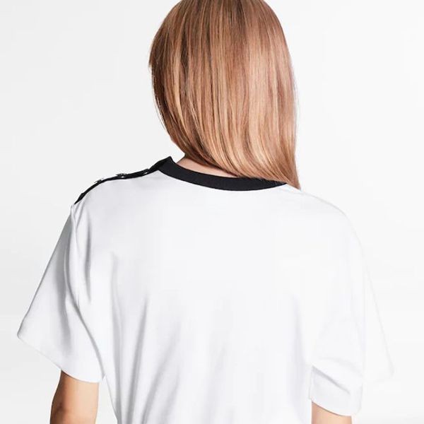 ルイヴィトン Tシャツ スーパーコピー レディース 2色 1A8M7B