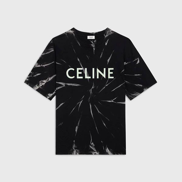 22SS新作 セリーヌ ルーズ Tシャツ 偽物 コットンジャージー ロゴ 3色 2X820643O38AW