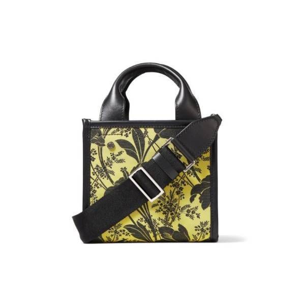 新作!JIMMY CHOO 偽物★フラワープリント トートバッグ ペイズリー SHOPPERTOTESZQC