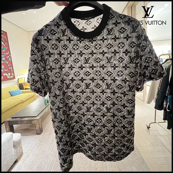 使い勝手の上手☆国内発送◆ルイヴィトン◆LV モノグラム 半袖 Tシャツ 偽物 1AAGM7