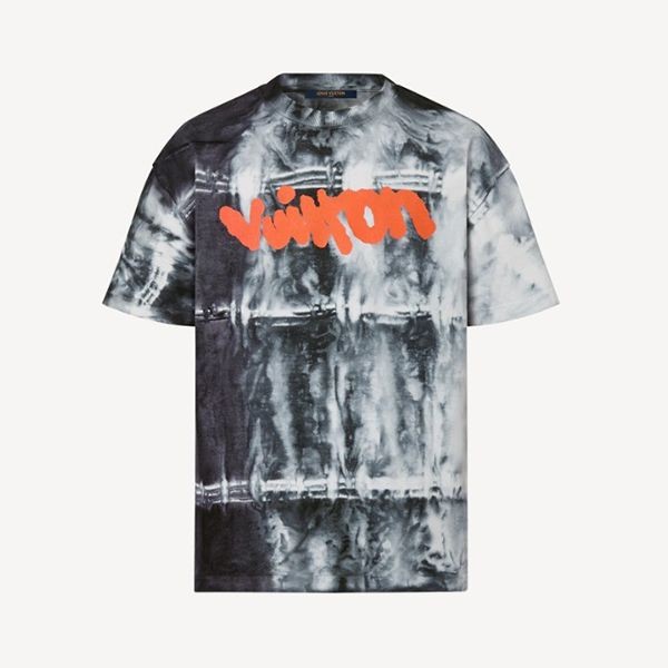 【お洒落】ルイヴィトン タイダイ Tシャツ 偽物 コットン シルク 1AAGQ5