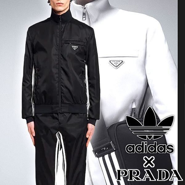 adidas×プラダコラボ★ユニセックスRe-Nylon トラックブルゾン SGB936