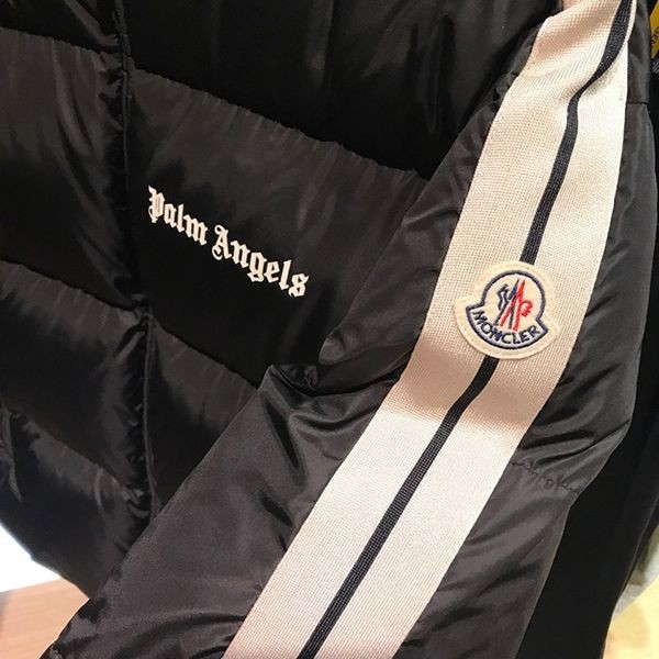 限定コラボ【モンクレール x Palm Angels 偽物】Rodman ダウンジャケット