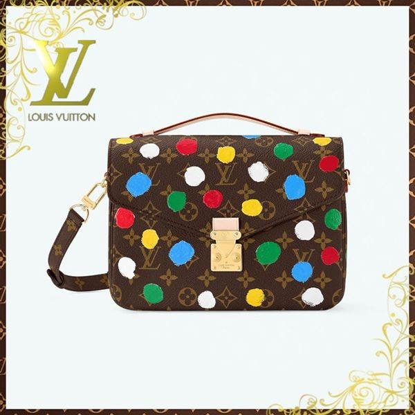 LV×YK コピー ポシェット メティス コラボ ショルダーバッグ M46384