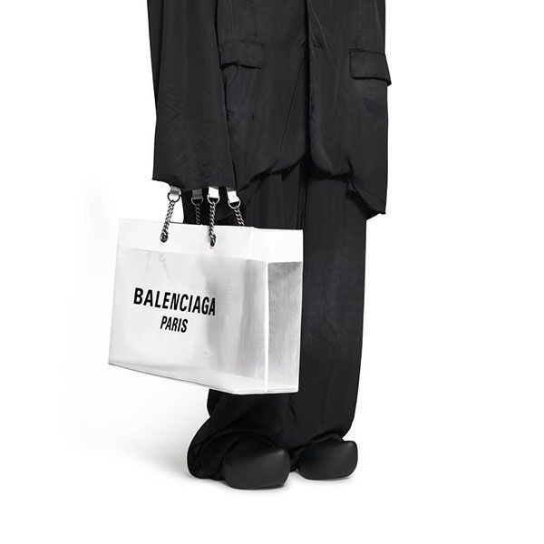 バレンシアガ DUTY FREE ラージ トートバッグ 偽物 2色 7416052AADB9060