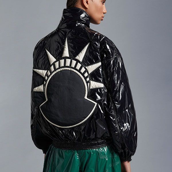 モンクレール X ALICIA KEYS 偽物 Tompinks ショート ダウンジャケット I109F1A00001M2946999