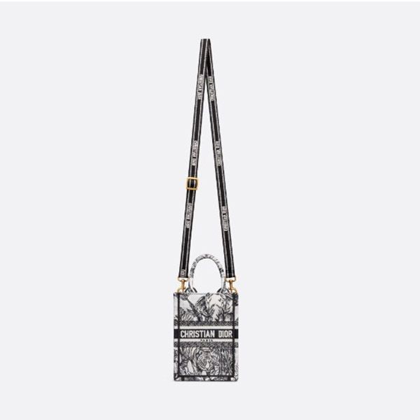 ディオール Book Tote 偽物 ミニ フォンバッグ 2色 S5555CESY_M49E