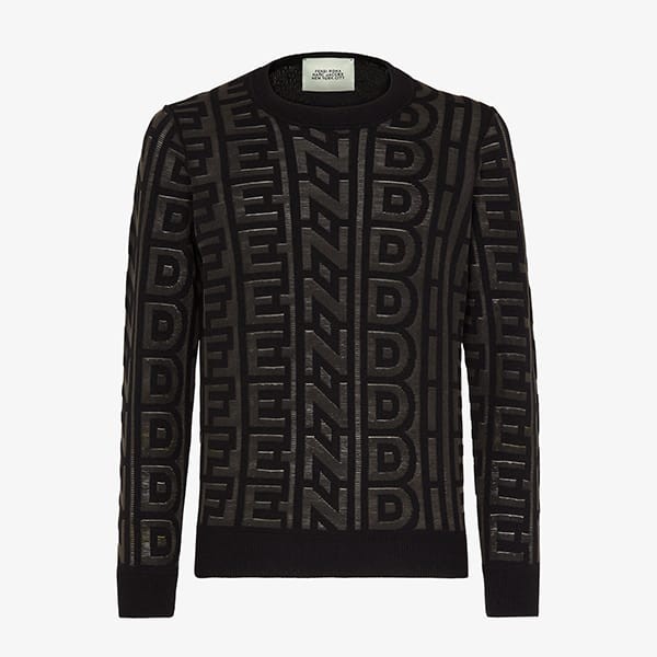 マークジェイコブス偽物 Fendi×Marc Jacobs ウール ナイロンセーター 2色 FZX131AMBXF0QA1