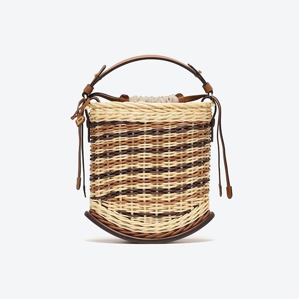 贈り物にもピッタリ★デルヴォー 偽物 Pin Mini Bucket Osier バケットバッグ かご AA0494