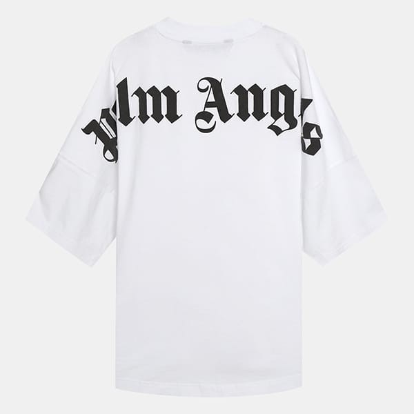 パームエンジェルス 偽物 コピー ロゴ オーバーTシャツ 2色展開 591883