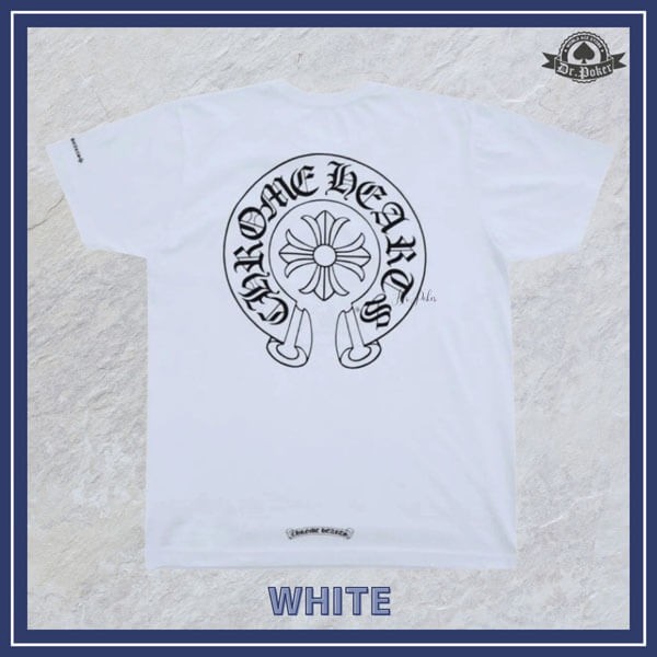 クロムハーツ ティーシャツ 偽物 TEE Tシャツ 偽物 黒白 半袖 新作