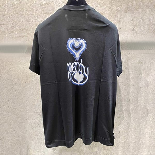 ジバンシィ 偽物 Love プリント オーバーサイズ Tシャツ BM716N3YH3