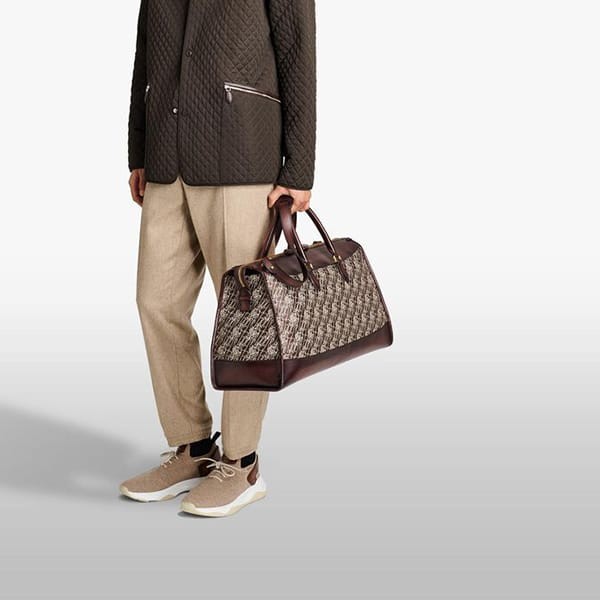 ベルルッティ コピー Bagage Toile Marbeuf トラベルバッグ キャンバス BAGAGE-T19