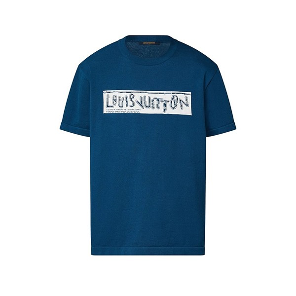 ルイヴィトン コットンニット Tシャツ コピー 1AFALC