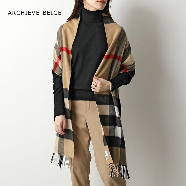 バーバリー マフラー 偽物HALF MEGA CHECK CASHMERE SCARF8015550