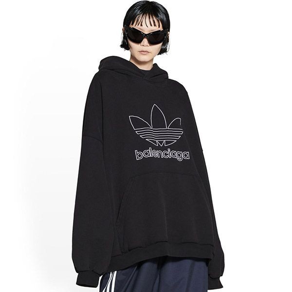バレンシアガ ADIDAS コラボ 偽物 ラージフィット712396TNVA91070