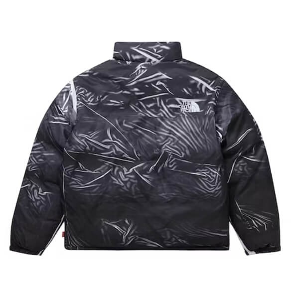 コラボ激レア Supreme×The North Face Trompe Loeil Printed Nuptse Jacket プリントヌプシ 偽物