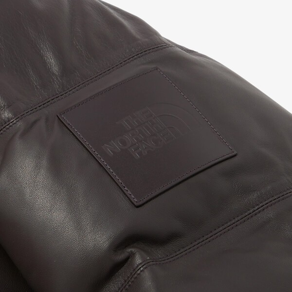 ノースフェイス ECO LEATHER NUPTSE 偽物 ダウンジャケット 送料・関税込
