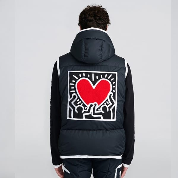 限定コラボ TATRAS × Keith Haring コピー CUORIO ダウンベスト 2色 MTKI23A4950