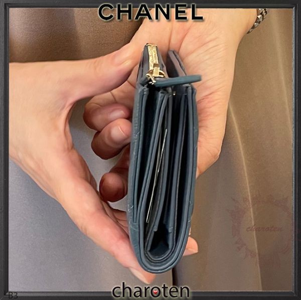 シャネル スモールジップウォレット 偽物♡小さめバッグにcc12061
