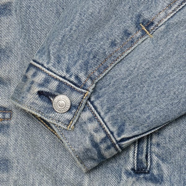 STUSSY コピー x levis 偽物 エンボストラッカージャケット 025554