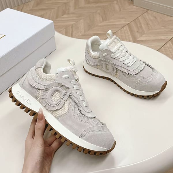 ディオール C`EST DIOR フリンジ スニーカー コピー♪4色 KCK403SUH_S18U