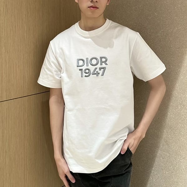 ディオール Tシャツ激安偽物 スーパーコピー リラックスフィット 2色 413J696F0554_C088