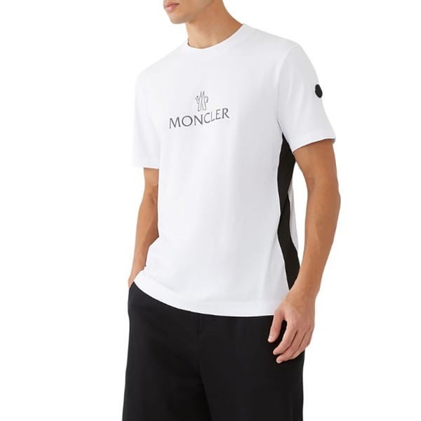 モンクレール コピー コットンジャージ 半袖 Tシャツ2色 J10918C00060829H8999