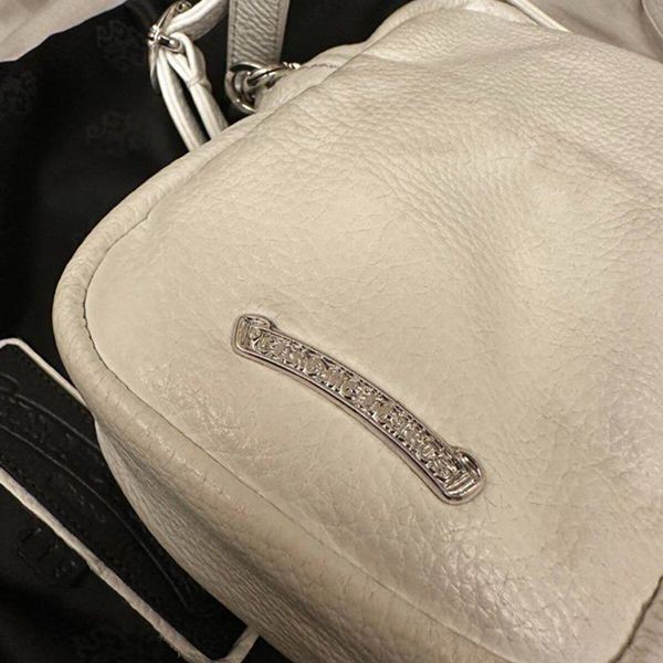 クロムハーツ Taka mini コピーショルダーバッグ ホワイトレザー030810