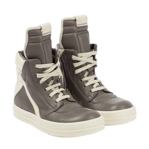 ジオバスケット 偽物 RICK OWENS GEOBASKET ハイカット スニーカー 4色