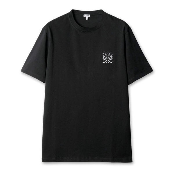 人気 ロエベ Tシャツ 偽物 激安 アナグラム ロゴ コットン  レギュラーフィット