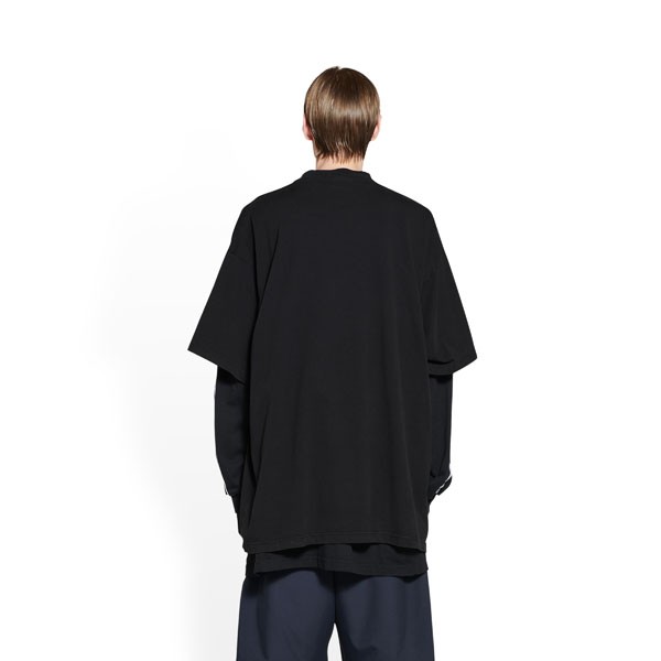 バレンシアガ アディダス tシャツ 偽物 激安 コラボ トレフォイル 723976TNVN