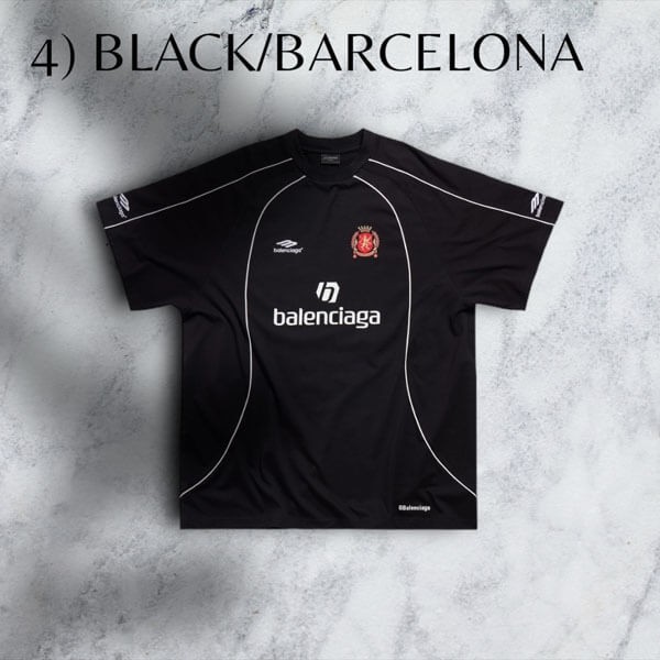 バレンシアガ tシャツ 激安 SOCCER T-SHIRT ユニフォームTシャツ 777705TPV