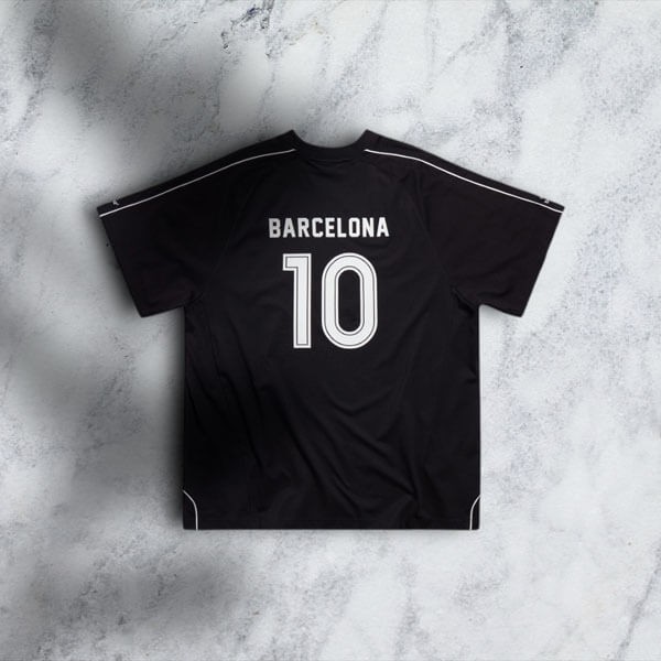 バレンシアガ tシャツ 激安 SOCCER T-SHIRT ユニフォームTシャツ 777705TPV