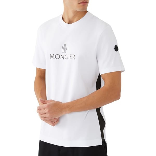 モンクレール コピー コットンジャージ 半袖 Tシャツ2色 J10918C00060829H8999