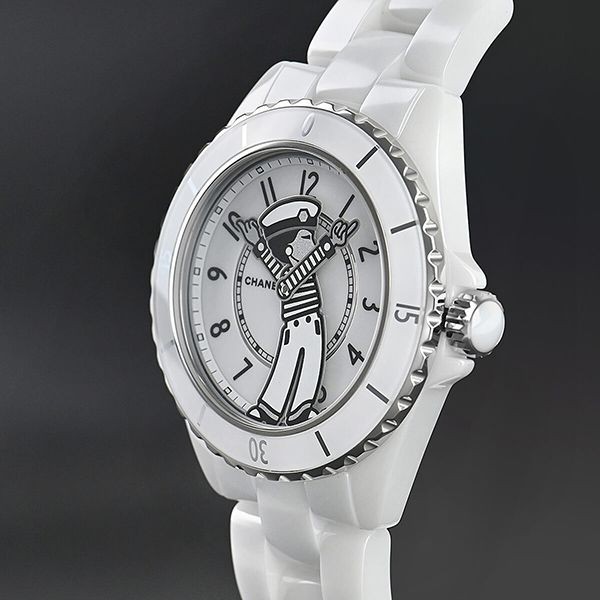 シャネル マドモアゼル J12 ラ パウザ 38MM H7481