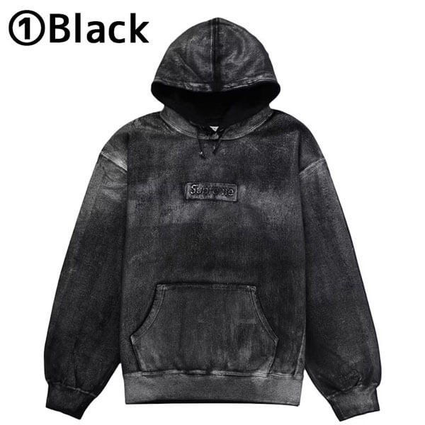 【Supreme x MM6 Maison Margiela】ボックスロゴ フーディー スーパーコピー