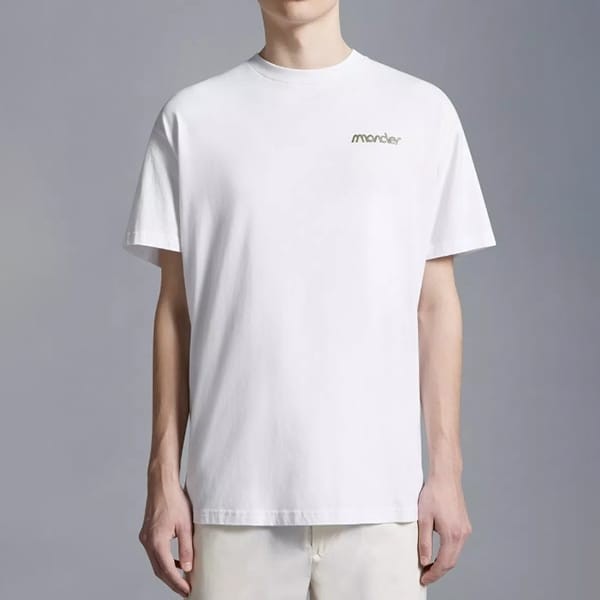 モンクレール ロゴ ポケット付き Tシャツ パロディ J10918C0004889AKK00A