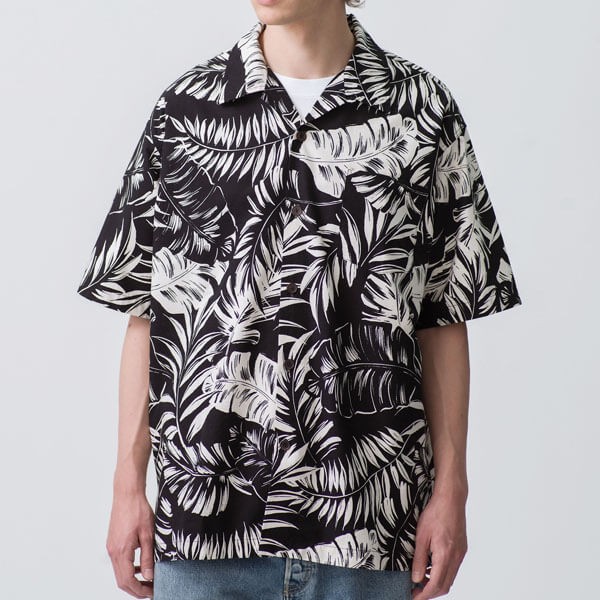 ロンハーマン 偽物 Devon Howard for RHC Open Collar Aloha シャツ