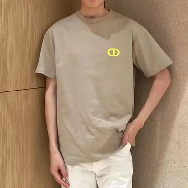ディオール CD アイコン Tシャツ パロディ 3色 943J605F0554_C182