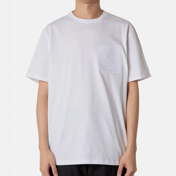 ロエベ Tシャツ 偽物 リラックスフィット コットン H526Y22XAT