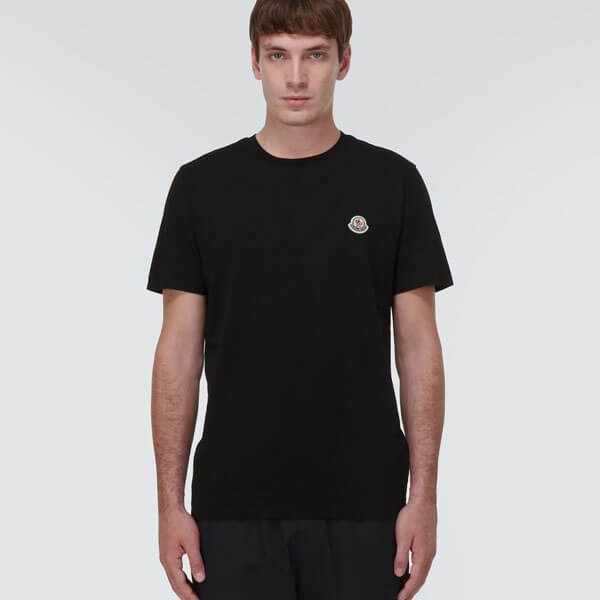 モンクレール Tシャツ 偽物 コットンロゴ T-SHIRT J10918C00025