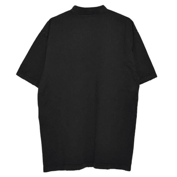バレンシアガ ロゴ Tシャツ 偽物 BLACK 739784TOVK1