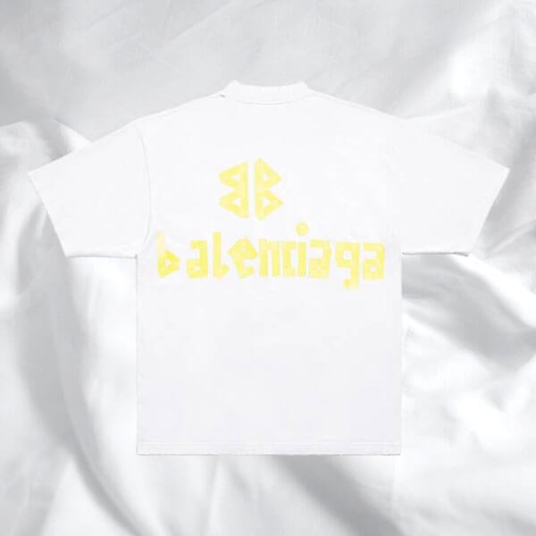 バレンシアガ Tシャツ 偽物 Tape Type ミディアムフィット
