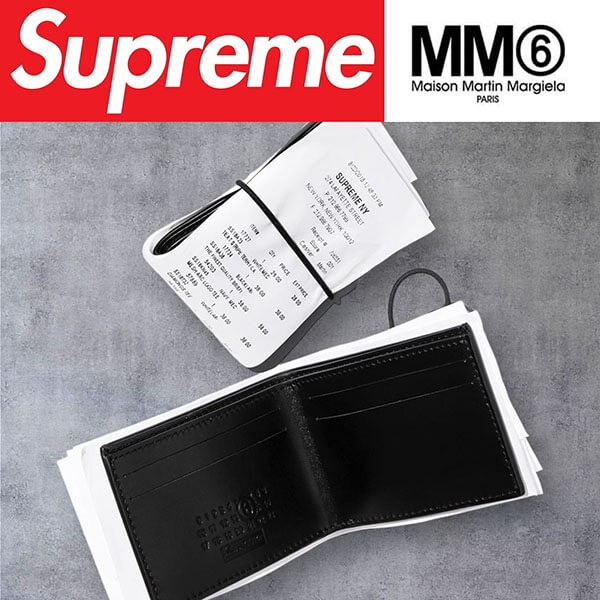 24SS WEEK7★ Supreme MM6 Maison Margiela レシート ウォレット